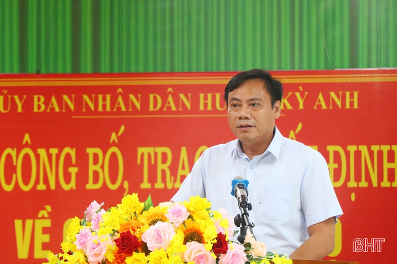 Trung tâm Y tế huyện Kỳ Anh có tân Giám đốc