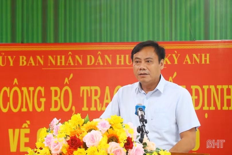 Trung tâm Y tế huyện Kỳ Anh có tân Giám đốc