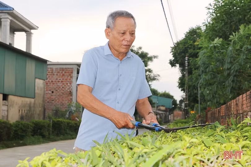 Cựu thanh niên xung phong tâm huyết với việc thôn
