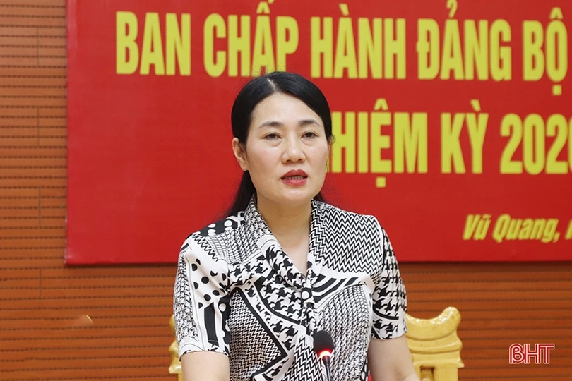 Vũ Quang tiếp tục tập trung xây dựng nông thôn mới, đô thị văn minh