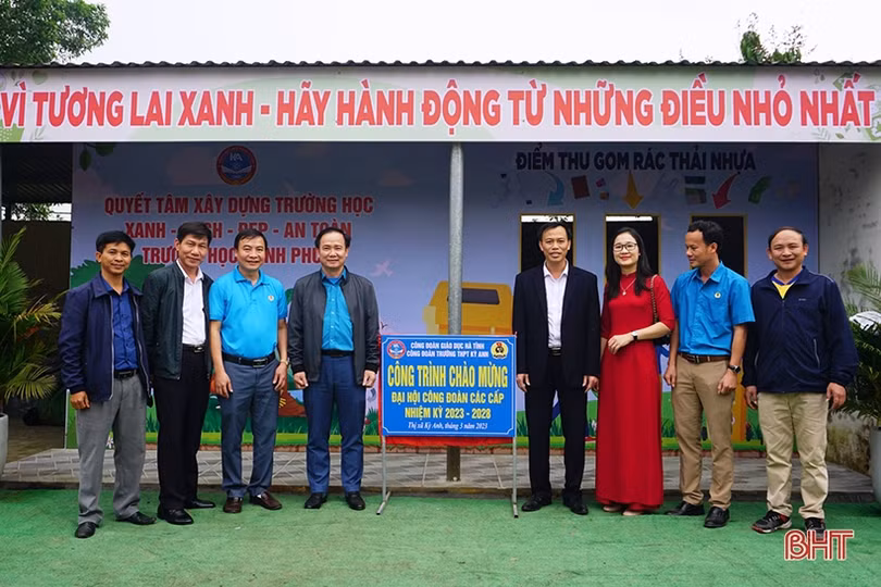 Thầy giáo Hà Tĩnh tâm huyết với hoạt động công đoàn