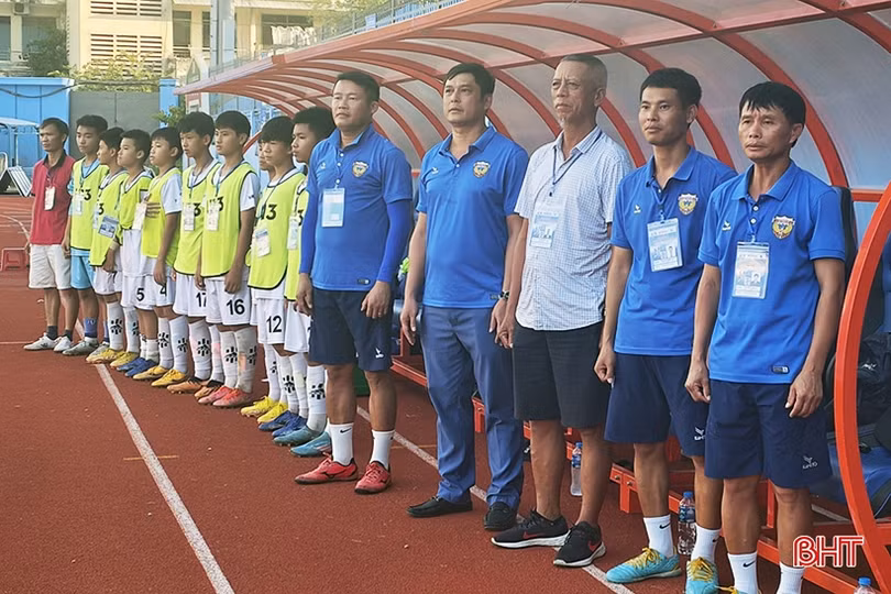 U13 Hồng Lĩnh Hà Tĩnh tuột mất ngôi vô địch trước U13 Sông Lam Nghệ An