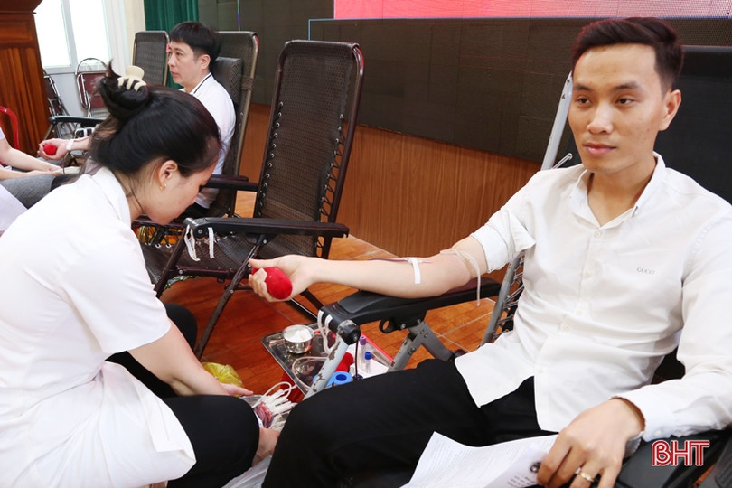 Lượng máu hiến ở Hà Tĩnh cơ bản đáp ứng yêu cầu cấp cứu, điều trị