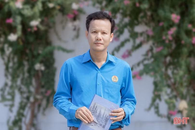 Thầy giáo Hà Tĩnh tâm huyết với hoạt động công đoàn