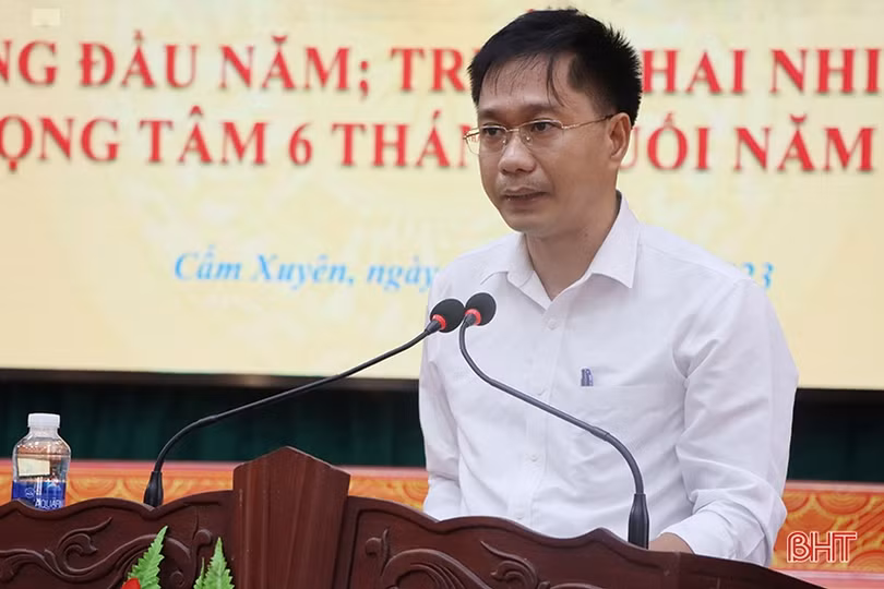 Cẩm Xuyên chủ động, quyết liệt thực hiện nhiệm vụ những tháng cuối năm