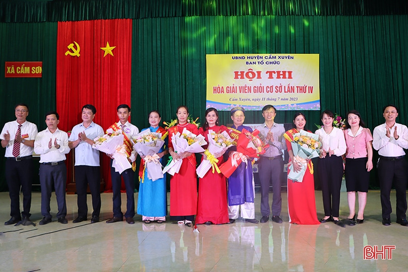 Địa phương duy nhất của Hà Tĩnh thi hòa giải viên giỏi cơ sở cấp huyện