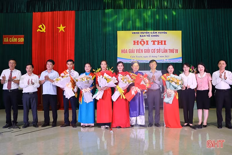 Địa phương duy nhất của Hà Tĩnh thi hòa giải viên giỏi cơ sở cấp huyện