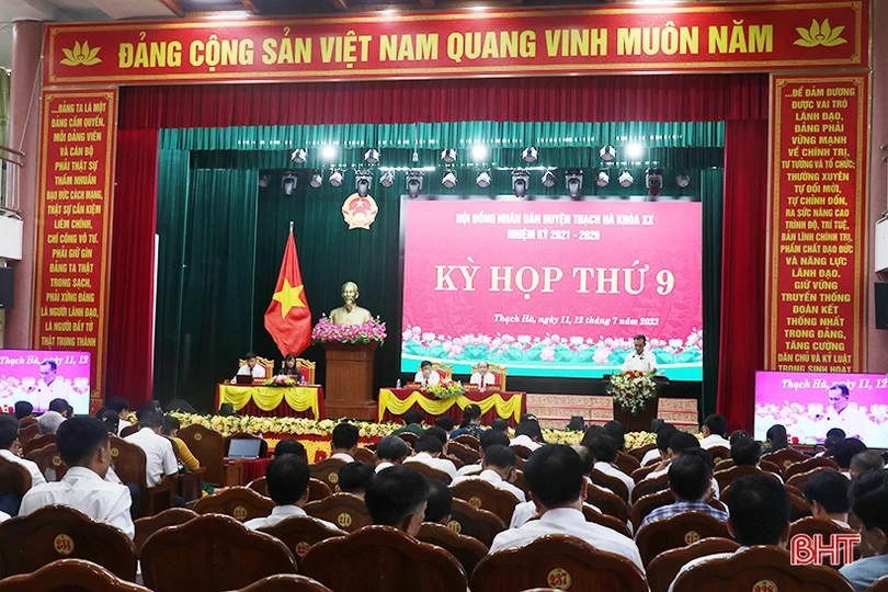 HĐND huyện Thạch Hà sẽ ban hành các nghị quyết liên quan đến phát triển KT-XH
