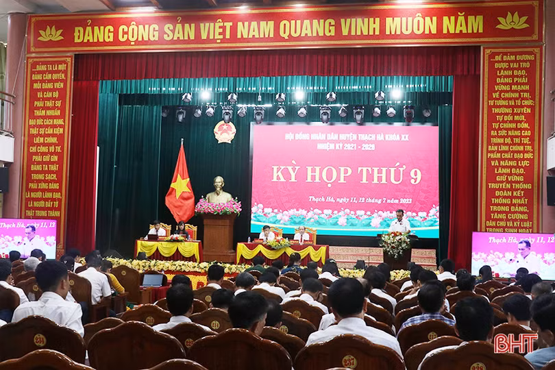HĐND huyện Thạch Hà sẽ ban hành các nghị quyết liên quan đến phát triển KT-XH