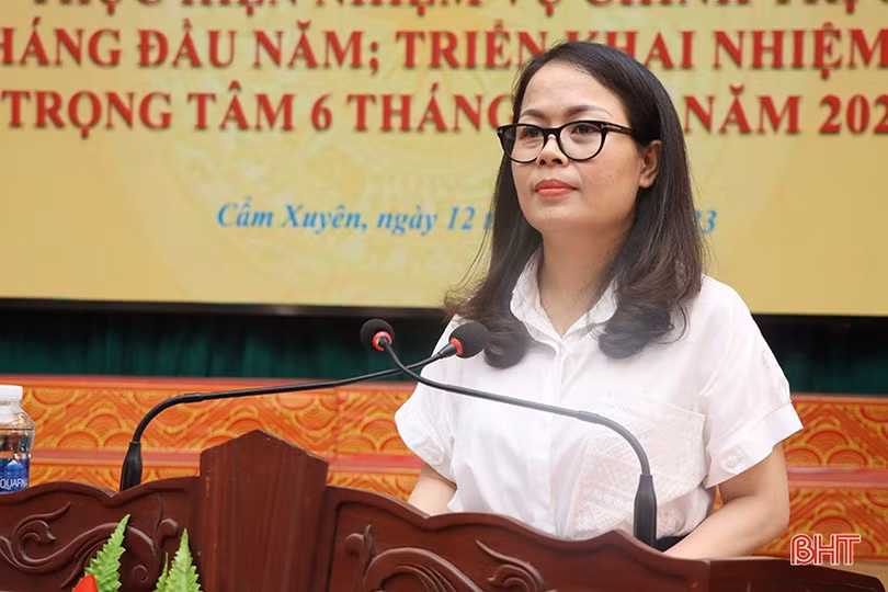 Cẩm Xuyên chủ động, quyết liệt thực hiện nhiệm vụ những tháng cuối năm