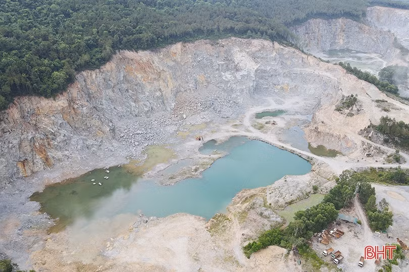 Vụ khai thác đá “bất thường” ở núi Hồng Lĩnh: Phạt doanh nghiệp vi phạm hơn 100 triệu đồng