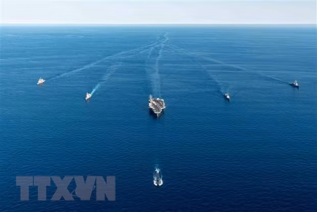Mỹ, Nhật Bản, Hàn Quốc tiến hành tập trận phòng thủ tên lửa