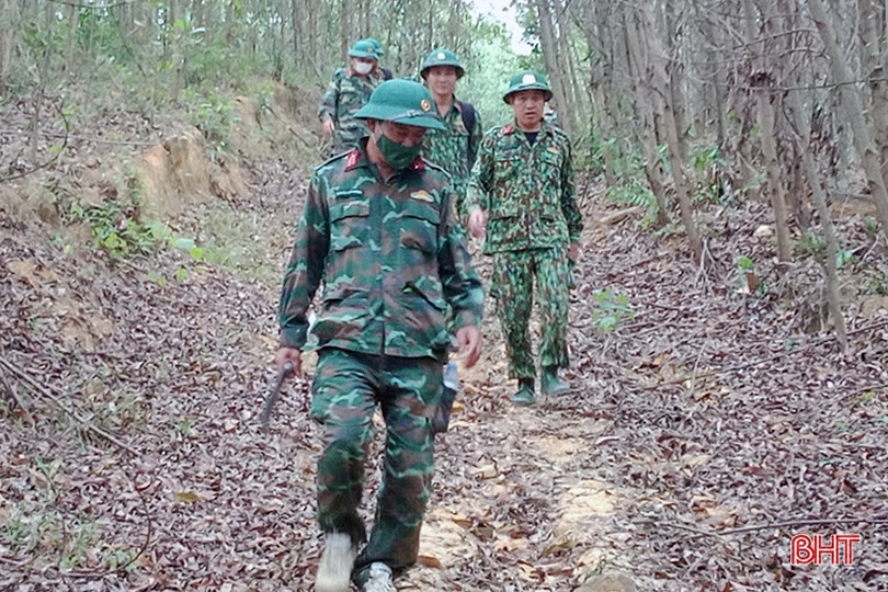 Tiếp tục xảy ra cháy rừng ở Hương Khê