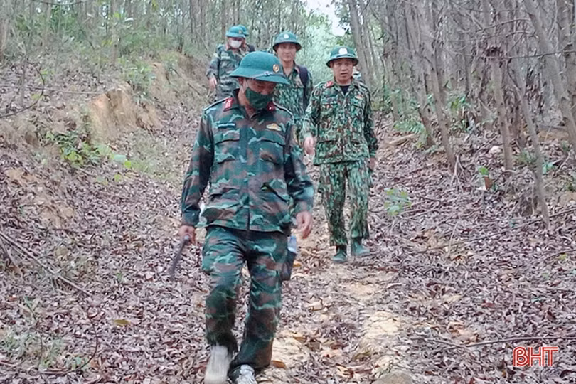 Tiếp tục xảy ra cháy rừng ở Hương Khê