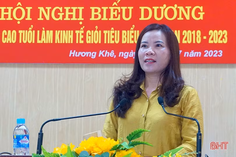 Hương Khê biểu dương 17 người cao tuổi làm kinh tế giỏi tiêu biểu