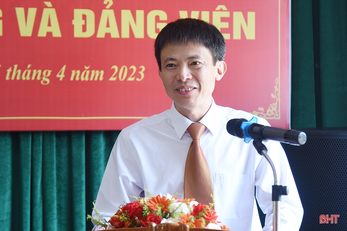 Chuyển giao Chi bộ Công ty CP Lương thực Hà Tĩnh về Đảng bộ VINAFOOD 1