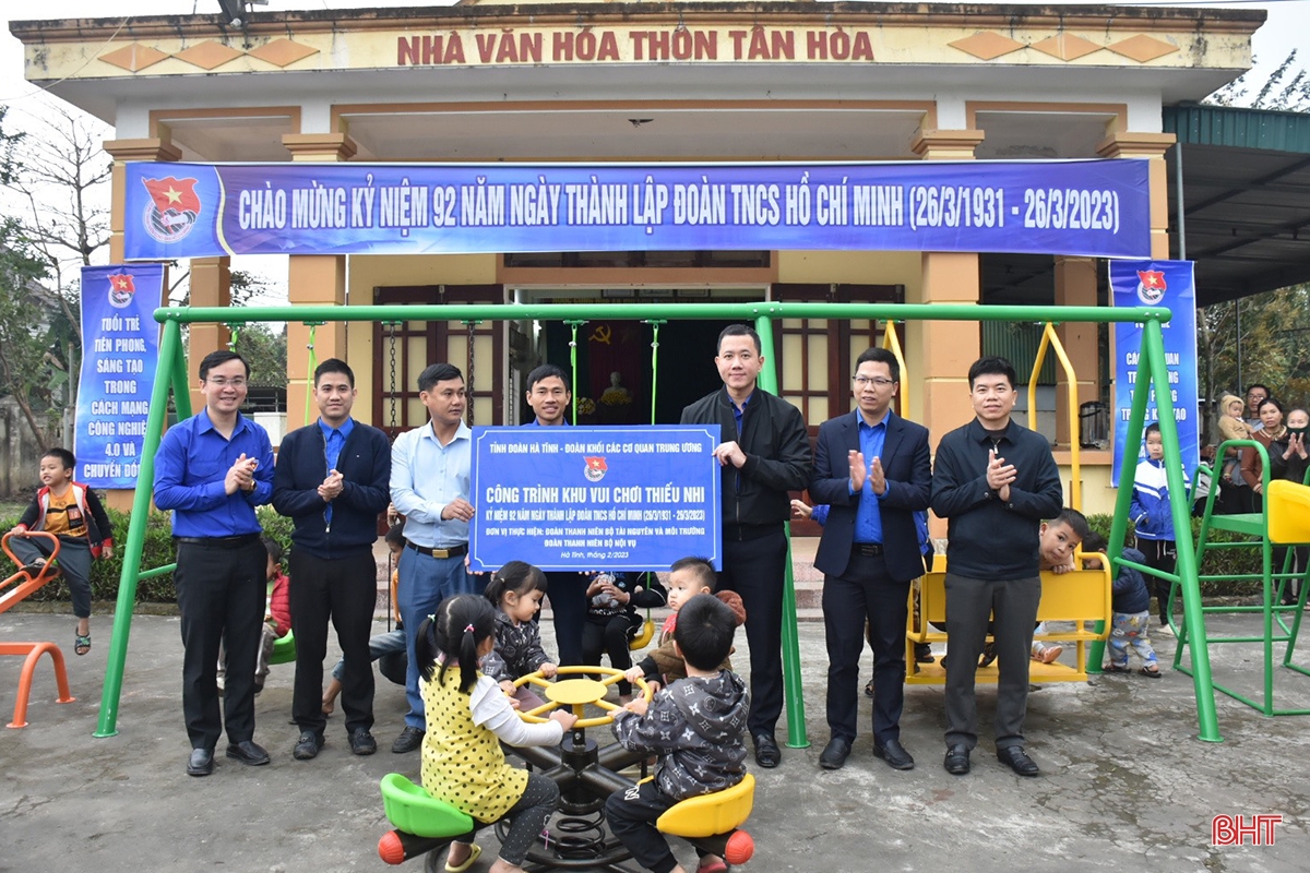 Tuổi trẻ Hà Tĩnh ra quân Tháng Thanh niên 2023