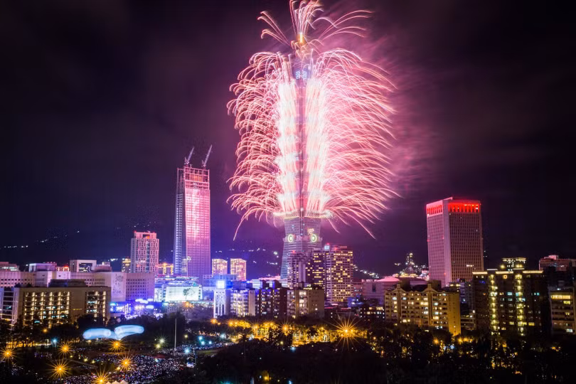 dai tiec phao hoa mung nam moi o khap noi tren the gioi