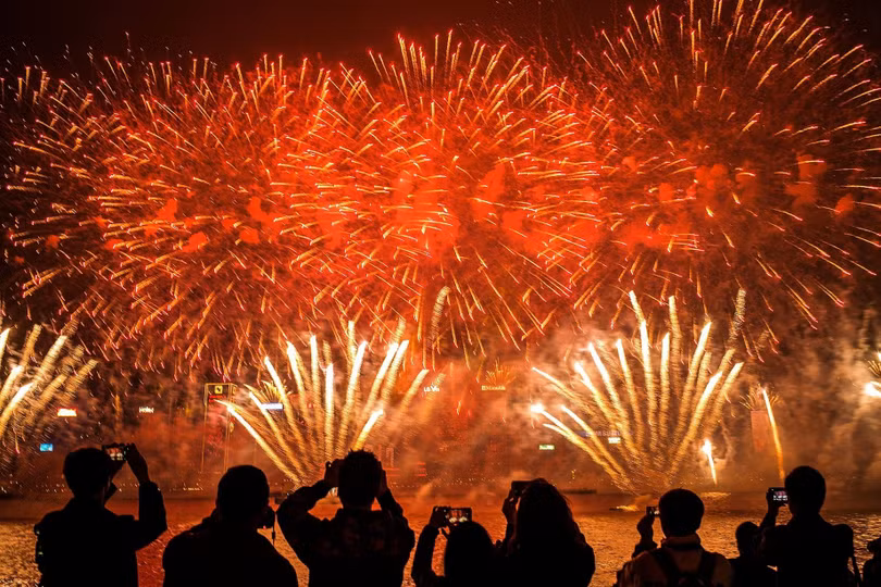 dai tiec phao hoa mung nam moi o khap noi tren the gioi