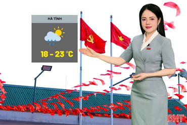 Dự báo thời tiết Hà Tĩnh ngày bầu cử: Sáng mưa nhỏ vài nơi, trưa chiều hửng nắng