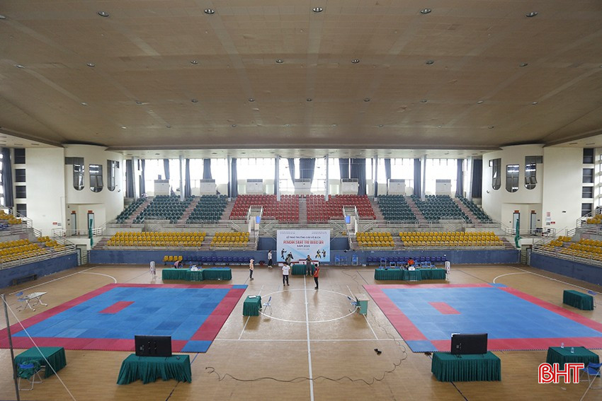 Giải Vô địch Pencak Silat trẻ quốc gia năm 2025 được tổ chức tại Nhà thi đấu TDTT tỉnh Hà Tĩnh. bqbht_br_x1.jpg