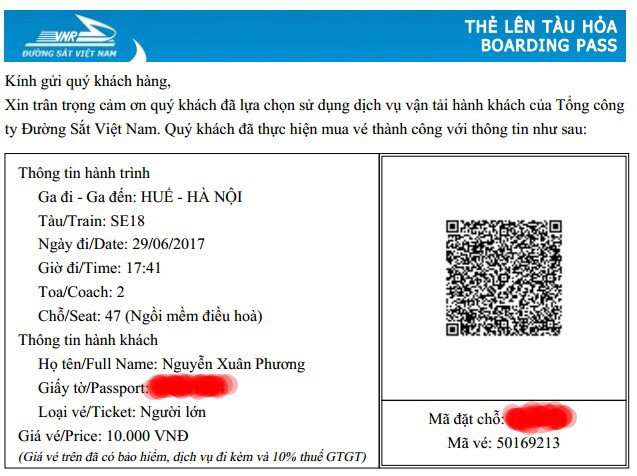 duong sat co lua hanh khach ban ve tau 10 000 dong
