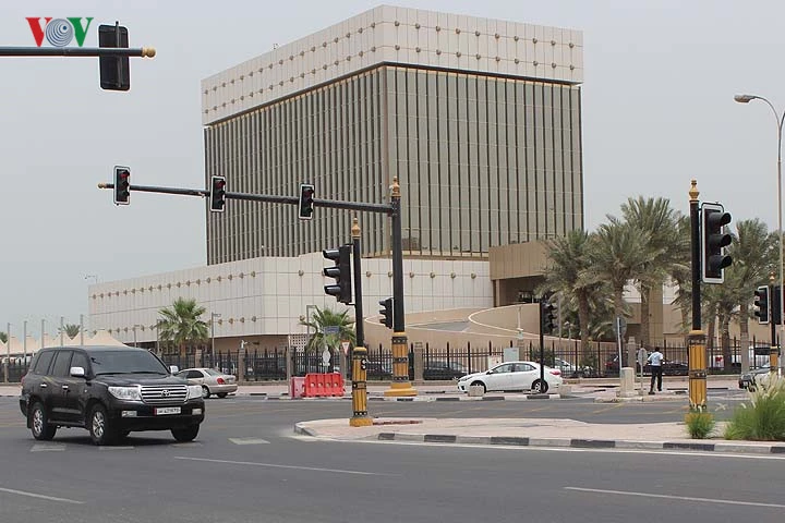 dao quanh duong pho thu do qatar vua bi nhieu nuoc arab co lap