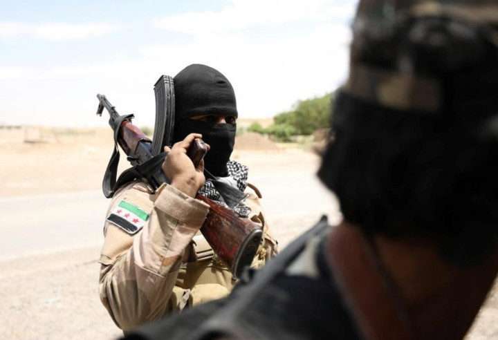 photo duong toi thu do raqqa cua to chuc nha nuoc hoi giao is