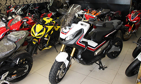 honda x adv xe ga hang doc ve viet nam gia hon nua ty