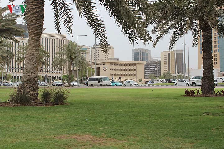 dao quanh duong pho thu do qatar vua bi nhieu nuoc arab co lap