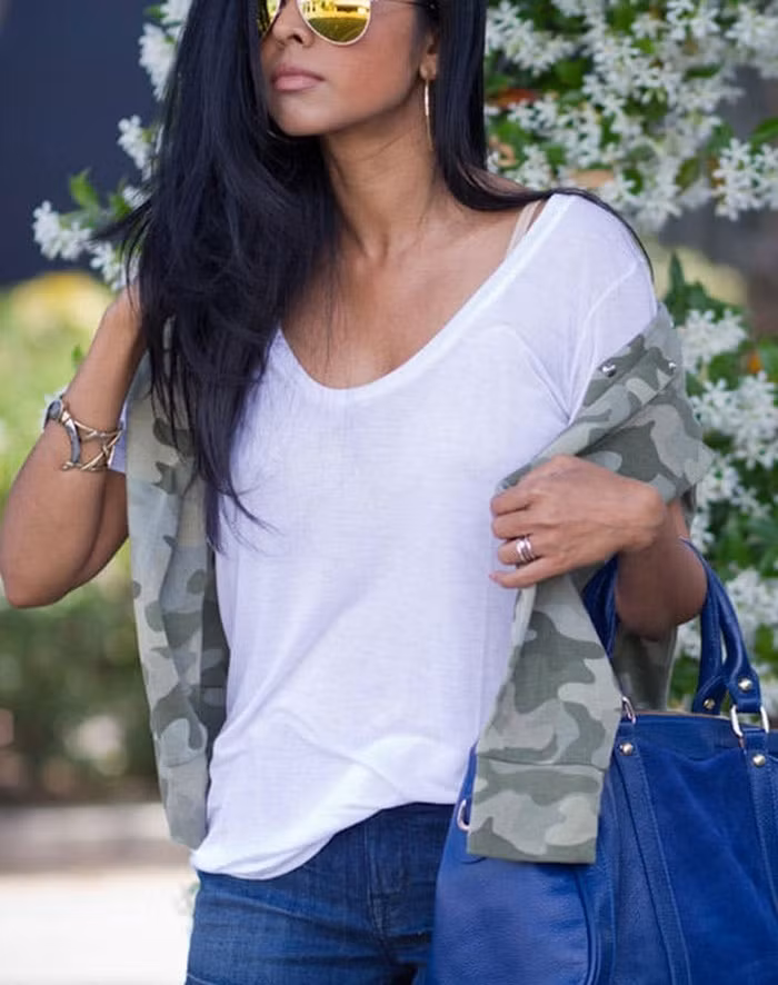 bi kip dien ao thun trang dep chuan cho moi voc dang