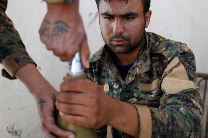 photo duong toi thu do raqqa cua to chuc nha nuoc hoi giao is