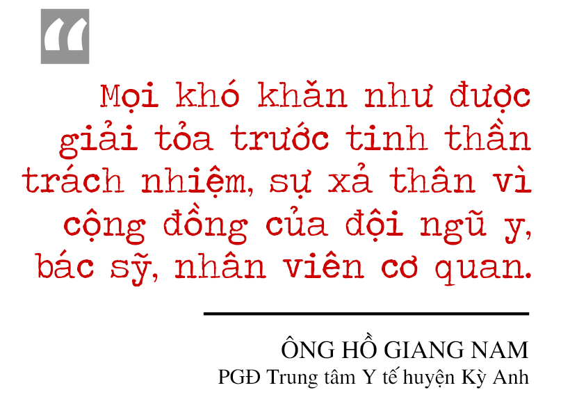 Những “pháo đài” chống dịch Covid-19 ở Hà Tĩnh (bài 2): “Chiến đấu” vòng trong - y, bác sỹ và bệnh nhân chung một chiến hào ảnh 14 Những “pháo đài” chống dịch Covid-19 ở Hà Tĩnh (bài 2): “Chiến đấu” vòng trong - y, bác sỹ và bệnh nhân chung một chiến hào