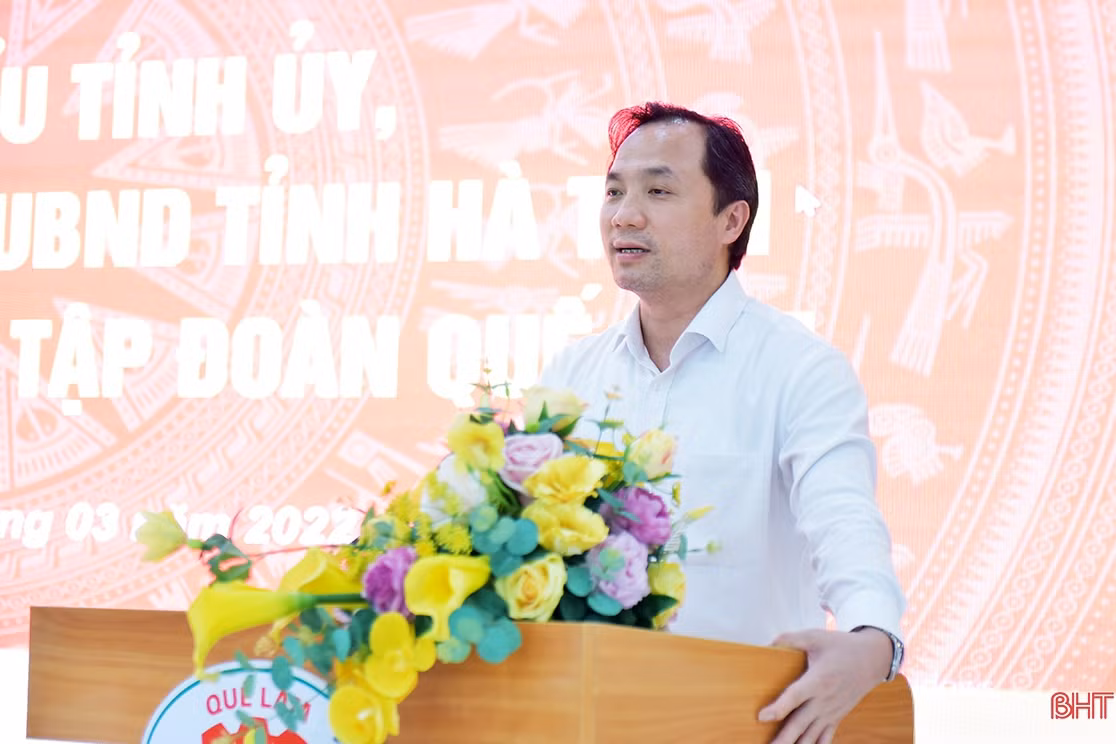 Tạo mọi thuận lợi để Tập đoàn Quế Lâm đầu tư các mô hình nông nghiệp hữu cơ tại Hà Tĩnh