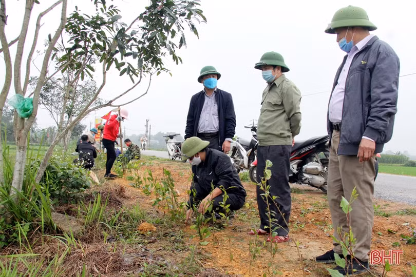 Hương Sơn tăng tốc “cán đích” huyện nông thôn mới vào quý II/2021