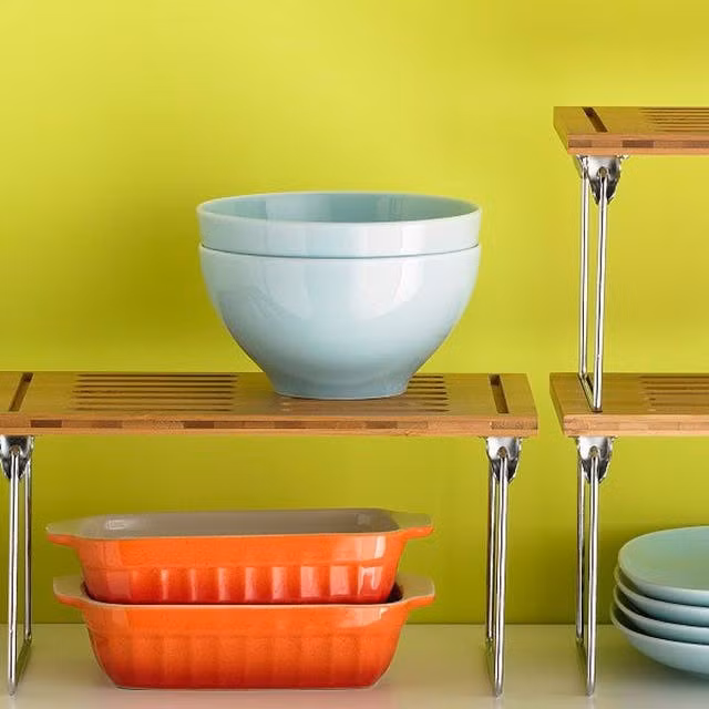 bi kip sap xep can bep gon gang ma khong can cabinet chua do