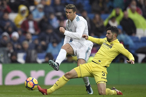 ronaldo sut 11 lan that vong real thua dau don truoc villarreal tai bernabeu
