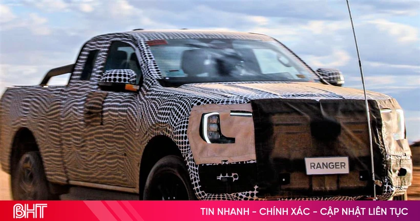 Meroon Ford Ranger Ford Ranger thế hệ mới lộ diện