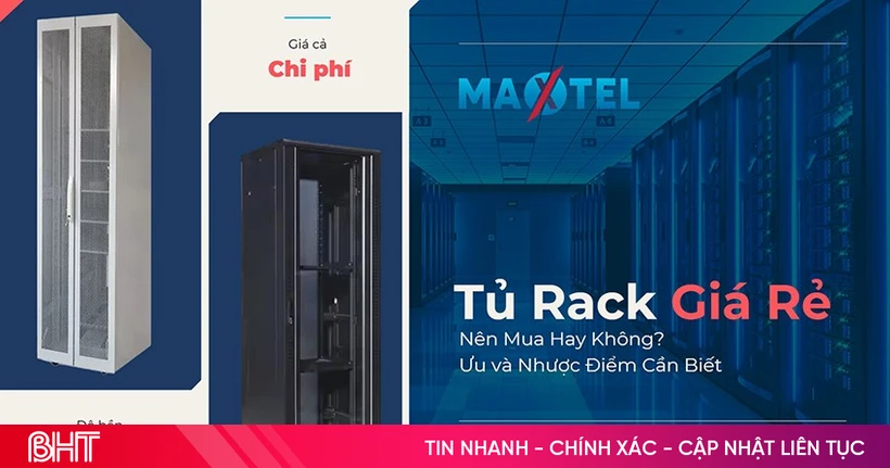 Tủ rack giá rẻ: Nên mua hay không? Ưu và nhược điểm cần biết