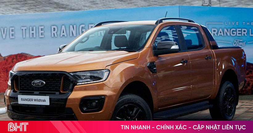 Ford Ranger 2021 được nâng cấp ngoại hình
