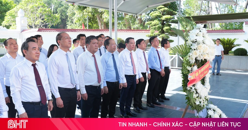 Lãnh đạo tỉnh Khánh Hoà tri ân các anh hùng liệt sĩ tại Ngã ba Đồng Lộc