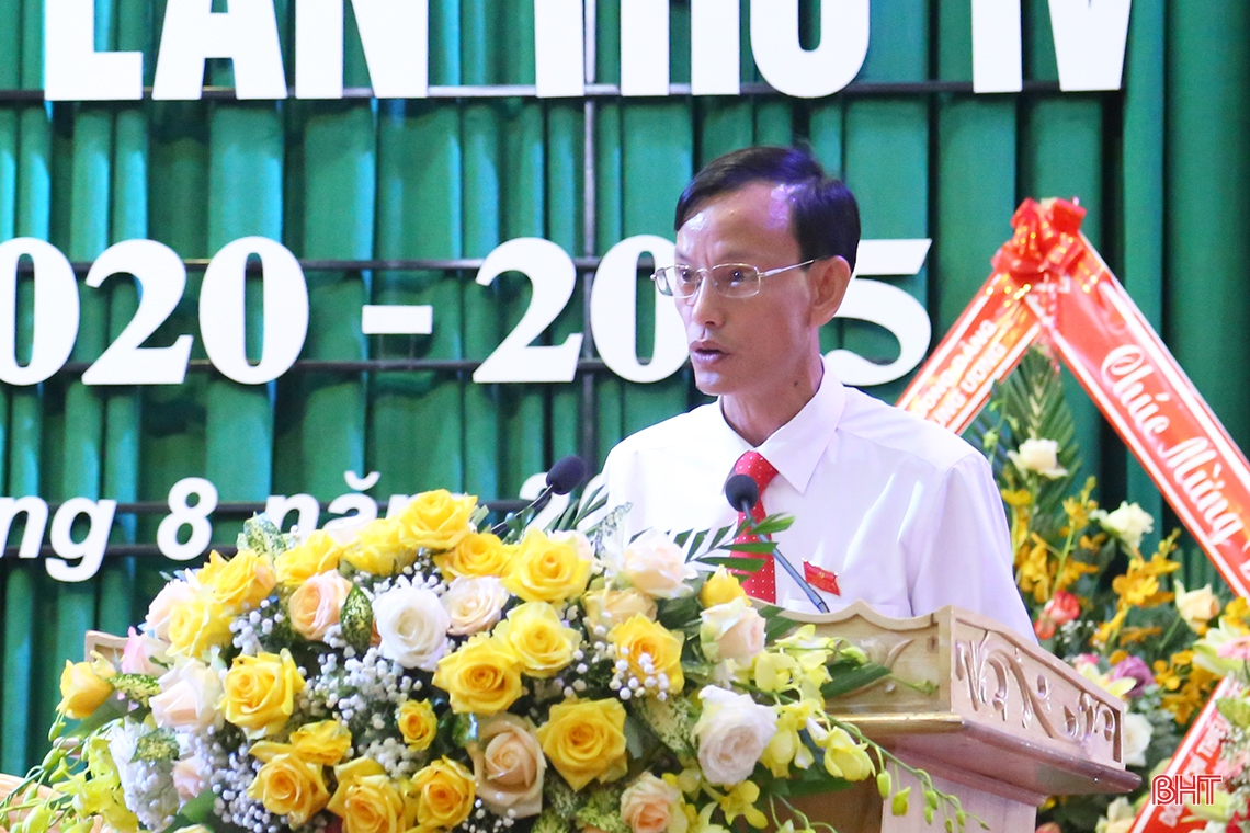 Bầu 34 đồng chí vào Ban Chấp hành Đảng bộ huyện Lộc Hà nhiệm kỳ 2020-2025