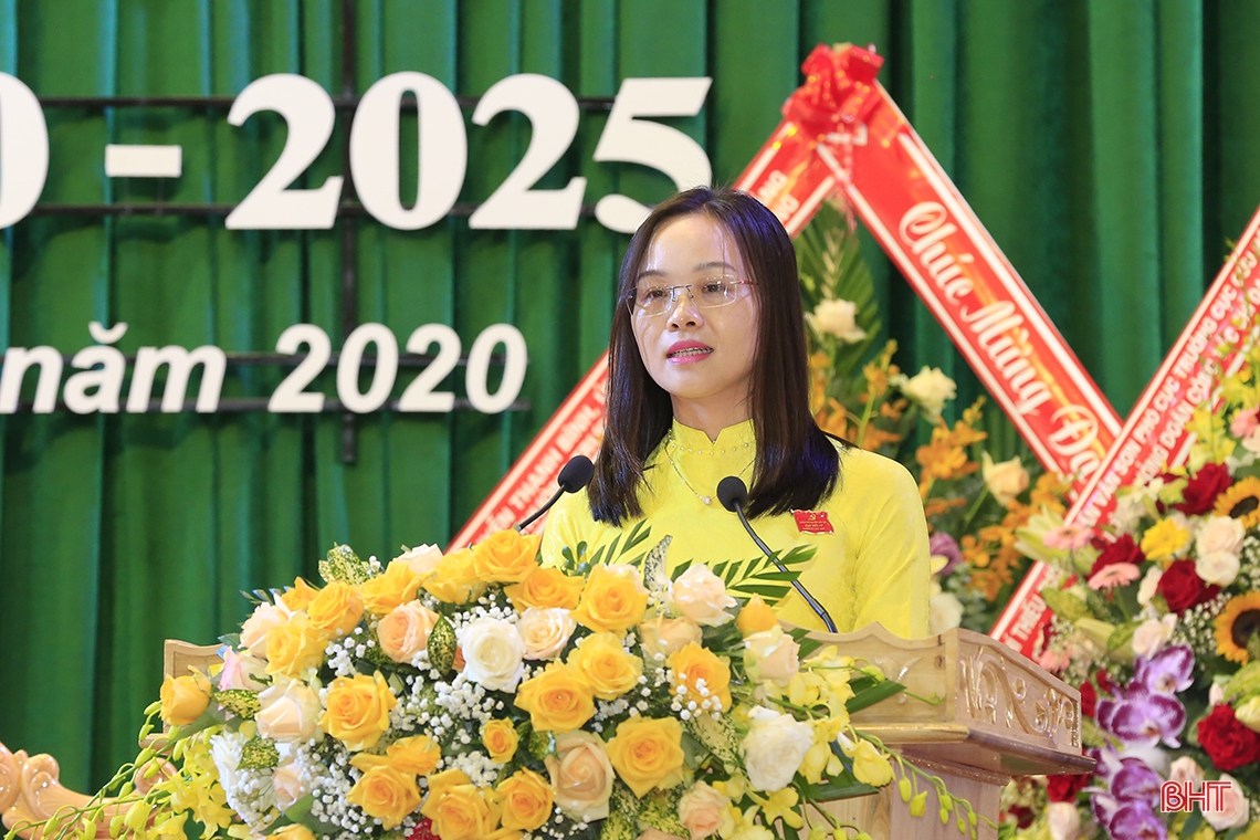 Bầu 34 đồng chí vào Ban Chấp hành Đảng bộ huyện Lộc Hà nhiệm kỳ 2020-2025