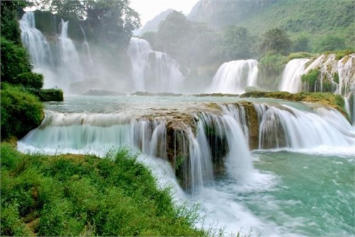 Thác Bản Giốc, tỉnh Cao Bằng, Việt Nam.
