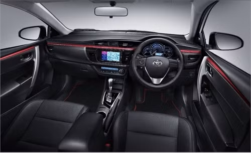 Toyota Corolla Altis thể thao hơn với phiên bản “địa ngục xanh” ảnh 4