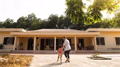 Ngôi nhà số 7, nơi có thể sẽ nuôi dưỡng những đứa trẻ chùa Bồ Đề đến tuổi trưởng thành - Ảnh: TTO