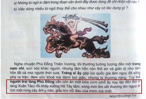 NXB Giáo dục phản hồi vụ Thánh Gióng tắm ở Hồ Tây và chết trong rừng: 'Chúng tôi có căn cứ' ảnh 2