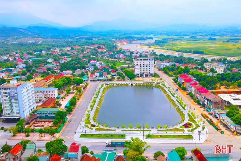Một góc trung tâm thị xã Kỳ Anh. 146d5060338t50595l0