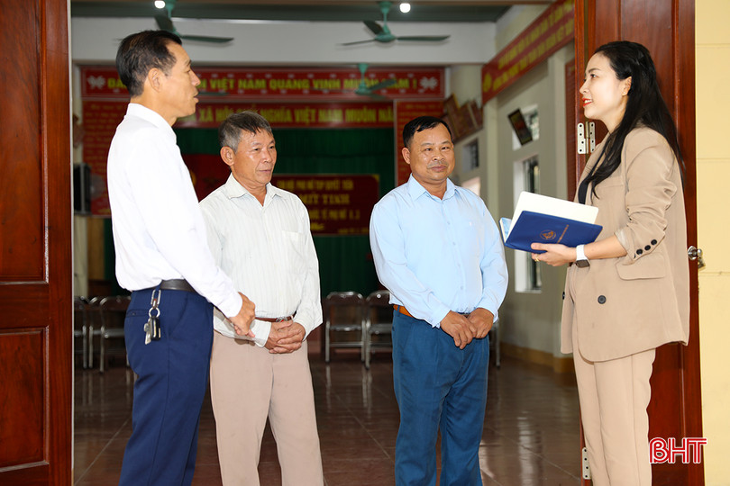 Lãnh đạo phường Kỳ Phương chia sẻ về công tác xây dựng đô thị văn minh. AG7A0244.jpg