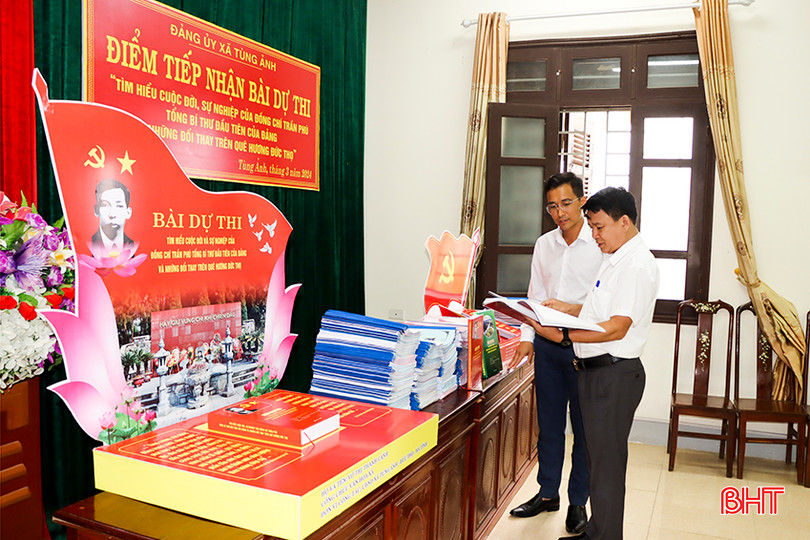 Trên 8.000 học sinh ở các cấp học tham gia cuộc thi đã được gửi về điểm tiếp nhận. 12.jpg